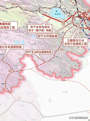 青海省研究规划西宁至玉树至昌都的铁路路线。
