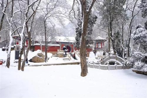 “冬游华山”雪海冰瀑,华山景区介绍