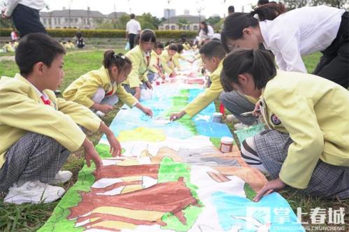 COP15室外展区亮相。10月1日,星海半岛湿地对外开放。